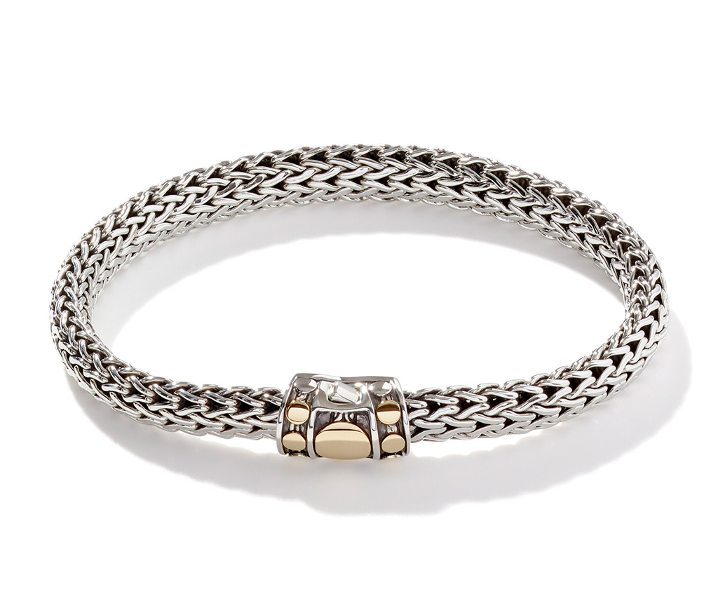 Icon 純銀18K金手鏈